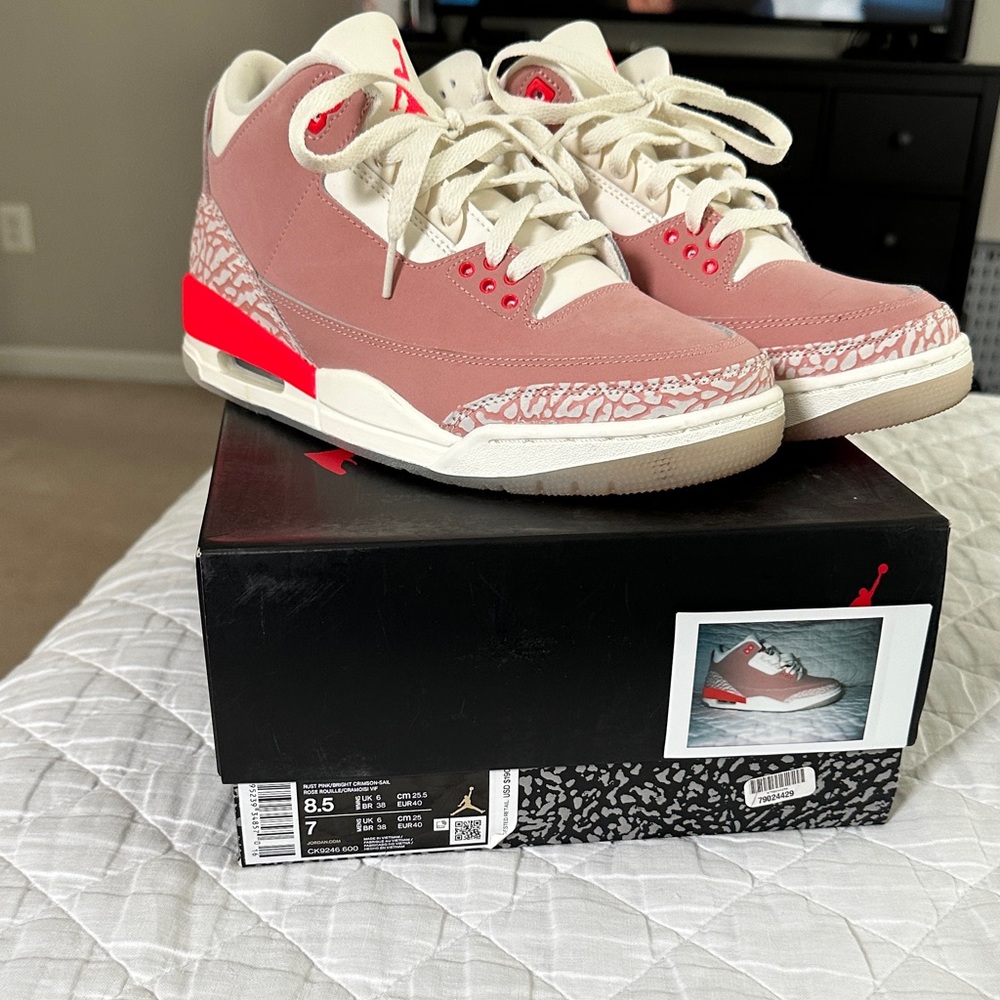 Women’s Stylish Pink and Cream Sneakers